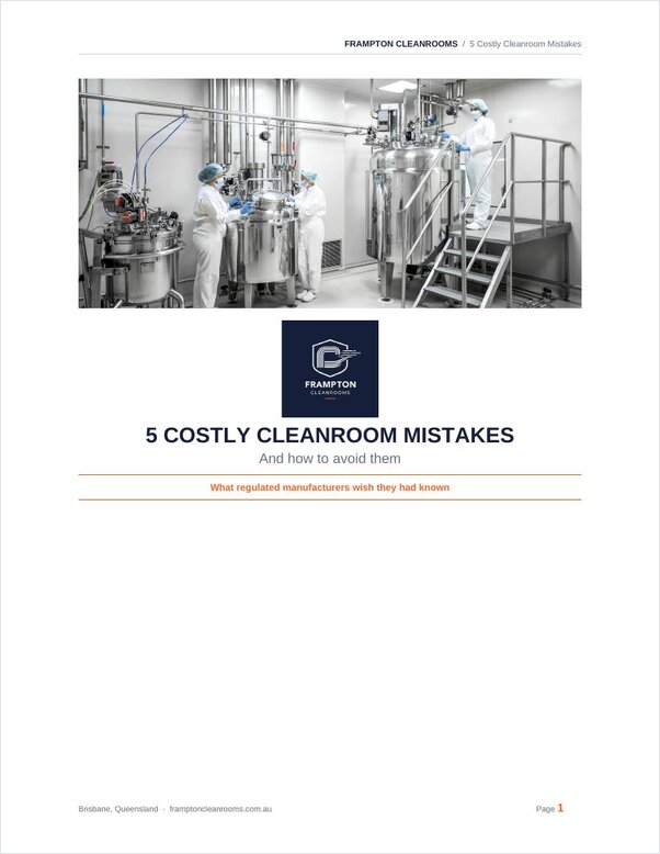 5 Costly Cleanroom Mistakes cover
